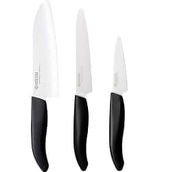 Top 10 Best Ceramic Knives 2020 Reviews & Buying Guide 2 Kyocera Ultimate Ceramic Chef Knives 3-Piece Set