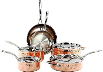 best copper cookware set