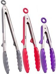 Top 10 Best Kitchen Tongs 2020 Reviews & Buying Guide 6 Silicone Kitchen Tongs