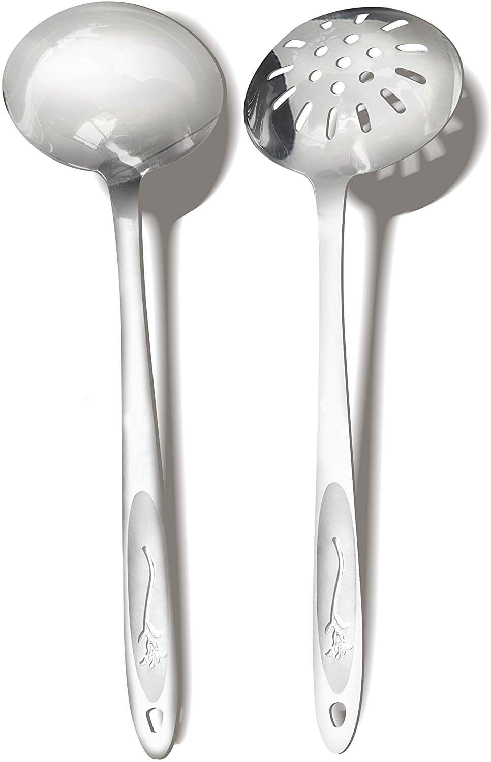 Top 11 Soup Ladles For Your Best Kitchen Experience 2020 Review And   KISEER Soup Ladle Stainless Steel Ladle Spoon Set 