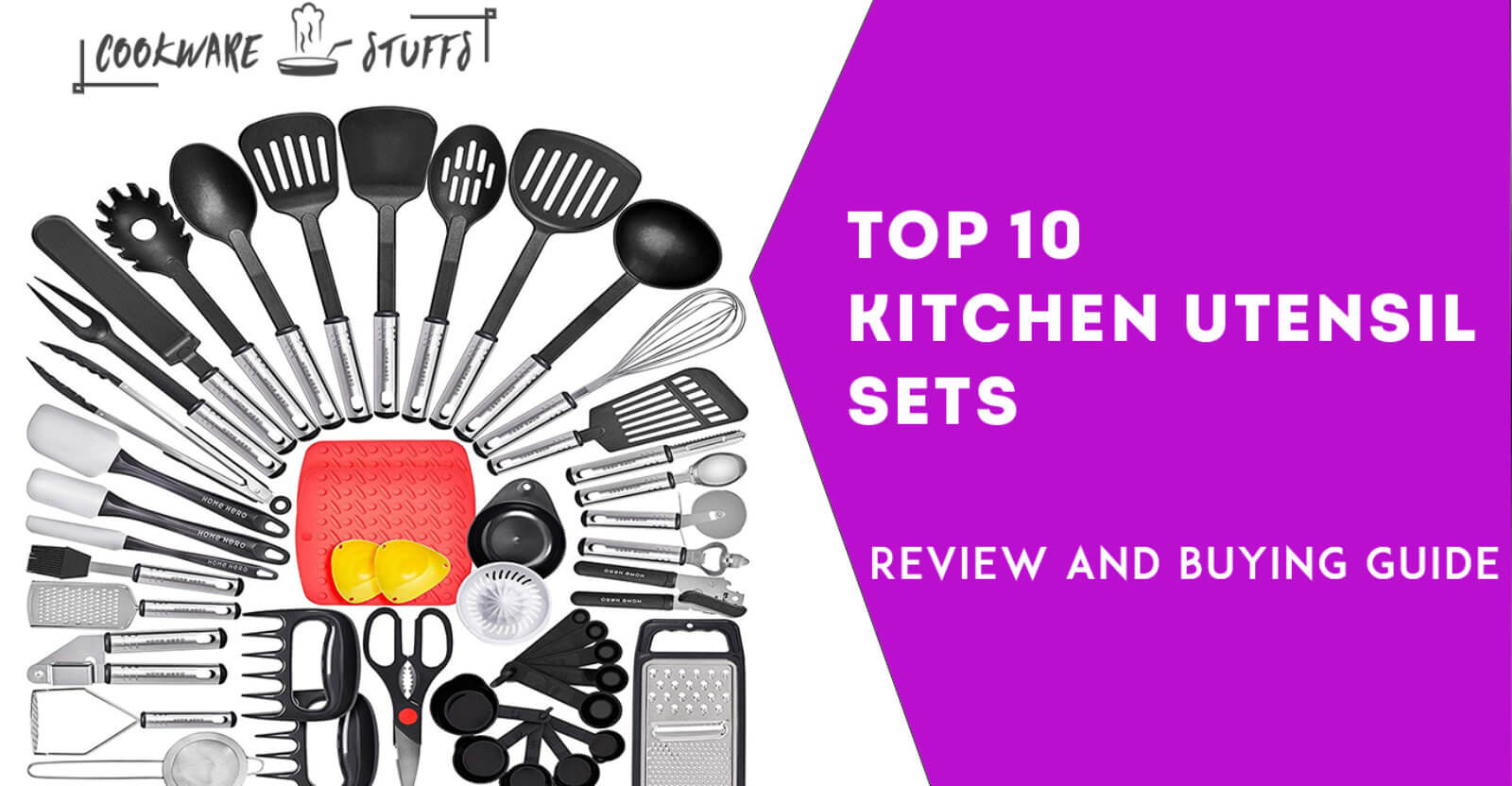 10 Best Cooking Utensil Sets 2020 - Review And Buying Guide | Cookware ...